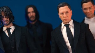 Công nghệ là gì? ATON Custom John Wick Donnie Yen 1/12 God of Death Ultimate Set Toy Model Play Mode