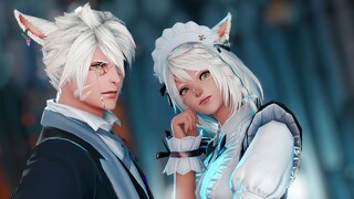 【FF14-Cat Couple CP To Clip】 # 0000FF-Chu Qing Jasmine Sokko