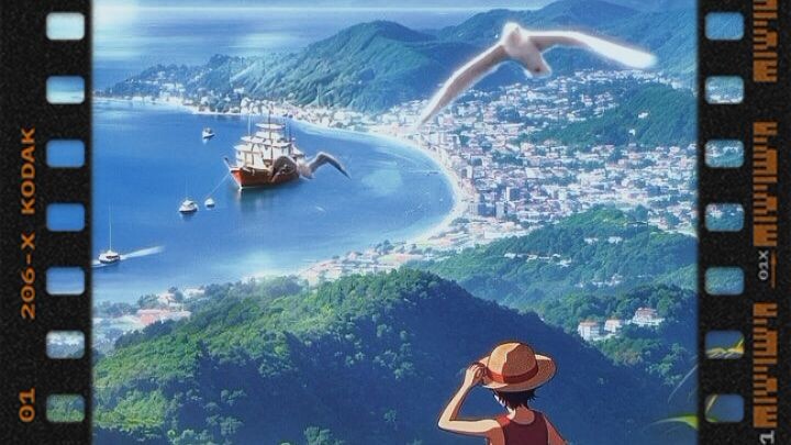 luffy sendirian