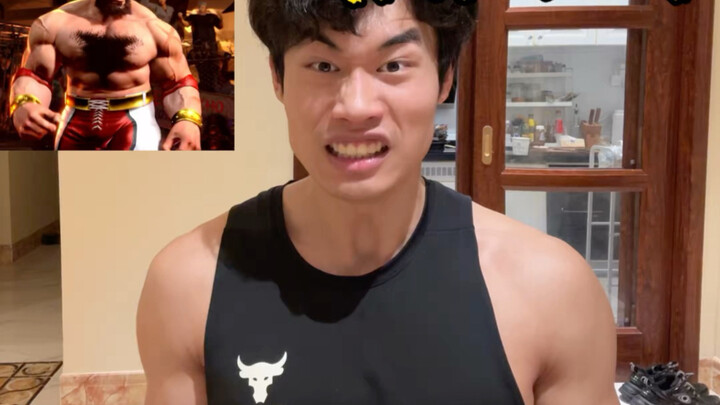 【สตรีทไฟเตอร์ 6】ถ้าซันจิรุฟเล่นเพาะกาย หุ่นจะอยู่ในระดับไหน?