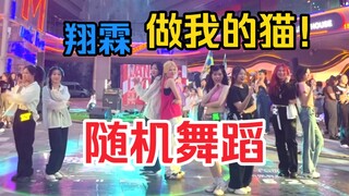 报一丝啊 真翔霖批1:1还原做我的猫｜重庆TF家族随机舞蹈南滨路专场