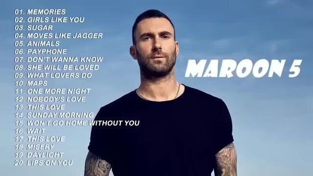 Maroon 5 Greatest Hits Full Album 2022 - Best Songs Of Maroon 5 Playlist New 202