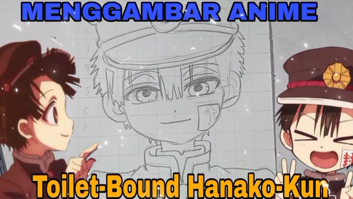 menggambar anime toilet-bound hanako-kun