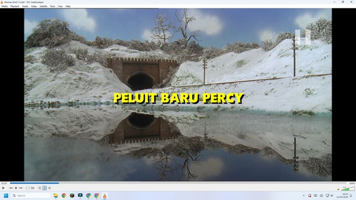 Thomas And Friends S8E2 - Percy's new whistle | Peluit baru Percy [Bahasa Indonesia]