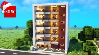 Apartment building in minecraft - tutorial