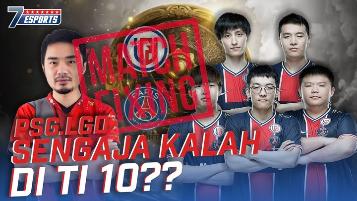 PSG.LGD Diduga Lakukan Match Fixing Pada Final The International 10