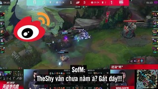 Mic Check WBG vs V5: SofM khen TheShy hết lời sau pha 1vs2 kinh điển