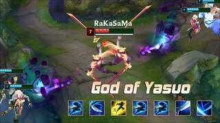 GOD OF YASUO MONTAGE Ep.13 - Best Yasuo Plays by RaKaSaMa 2020 ( League of Legends ) 4K