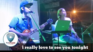 I really love to see you tonight | England dan - Sweetnotes Cover