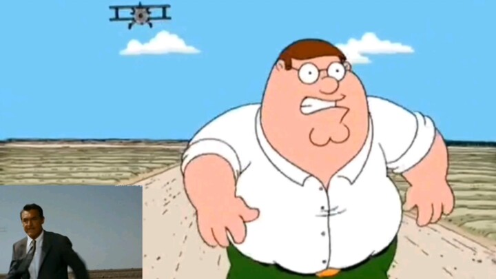 ล้อเลียน [หนอนในที่ทำงาน] จี้และโมเมนต์ล้อเลียนใน "Family guy"