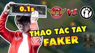 Choáng với tốc độ nhấn chuột và lia map 0.1s của FAKER tại MSI 2019, thao tác tay Quỷ Vương