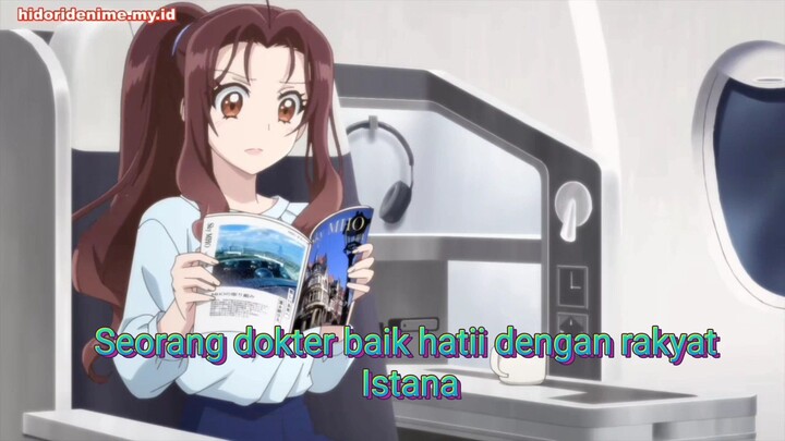 anime menceritakan seorang gadis dokter baik hati di istana(Gekai Elise)