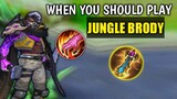 IS BRODY JUNGLE REALLY DEAD? KNOW WHEN YOU SHOULD PLAY BRODY IN RANK GAME | BEST BRODY BUILD 2022