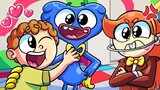 HUGGY WUGGY'S SAD ORIGIN STORY - Mika & Sebas in Poppy Playtime Animation #1