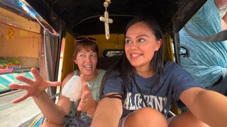 Parents First Time Riding A Tricycle in Manila!