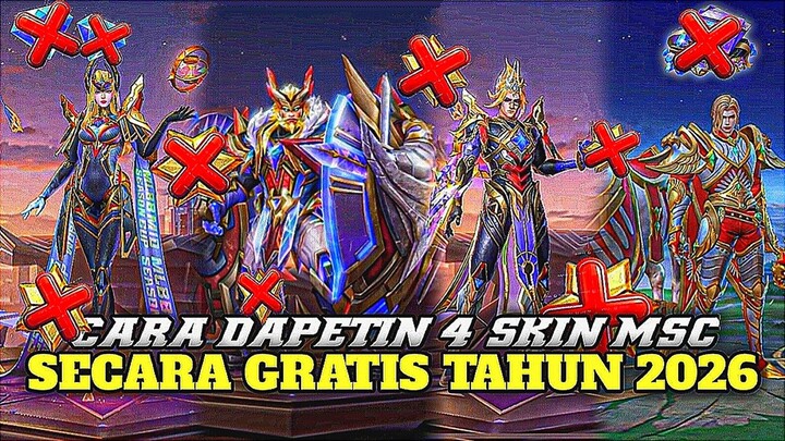Bahas Event & Bahas Cara Dapetin 4 Skin MSC 2026 Secara Gratis🔥