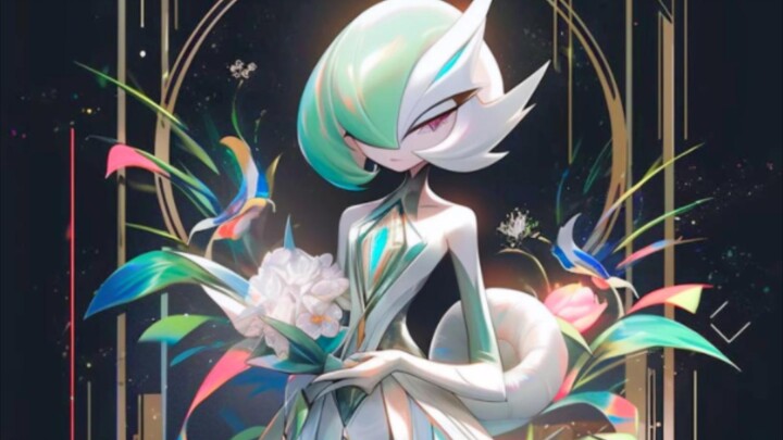 วอลล์เปเปอร์ที่สวยงามของ Gardevoir สวยงามมาก!