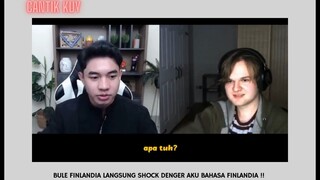 Bule Findland Langsung kaget Dengar Bahasa Ini
