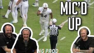 NFL Funniest "Mic'd Up" Moments of the 2021-2022 Season REACTION!! | OFFICE BLOKES REACT!!