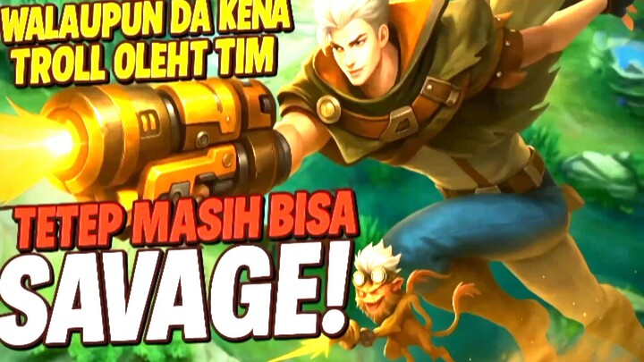 udah kena troll pick 2 mm masih bisa Savage😲😲😲
