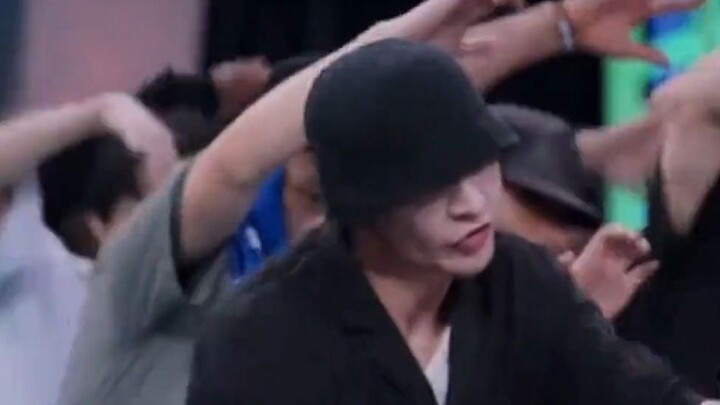Every muscle is dancing, every inch of joint is vibrating with the beat, the camera captures every p