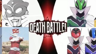 【生死决斗】本子红超人+漫画红超人+TV红超人+认知障碍红超人vs战队大失格五队长