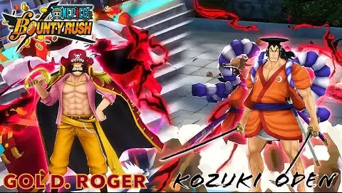 Team Roger Pirates Gol D Roger Kozuki Oden One Piece Bounty Rush Bilibili