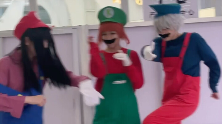 【银魂cos】马里奥组MVP结算画面