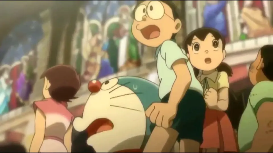 Doraemon truyện dài: Nobita và Chuyến phiêu lưu vào xứ quỷ (Lạc vào xứ Quỷ)  - P4 - Bilibili
