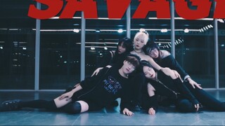 [Shengsheng Dance Studio] ห้องฝึกซ้อมท่าเต้นออริจินัลของ "Savage" ที่มืดหม่น