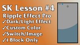 SK Lesson #4: Linear Ripple Animation using Sketchware