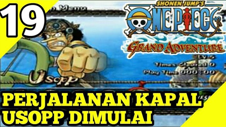 PERJALANAN KAPAL USOPP DIMULAI - ONE PIECE: GRAND ADVENTURE INDONESIA ( PS2 )
