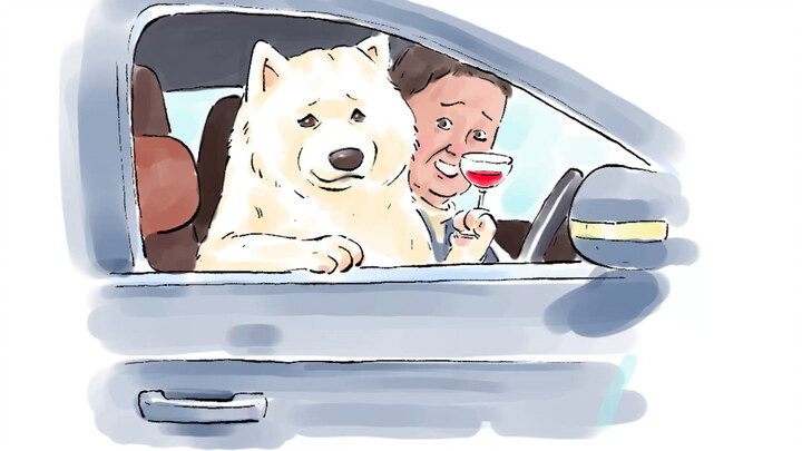 Chó con: Chào chị gái~ Ba em bảo em phải lịch sự, tự tin khi chào hỏi đó!