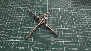 桐姥爷的阐释放和逐暗者，尝试用圆规制作