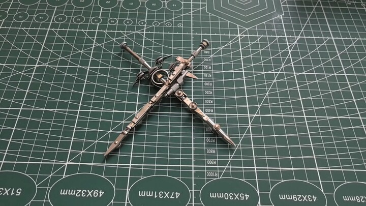 桐姥爷的阐释放和逐暗者，尝试用圆规制作