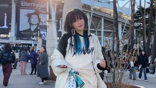 在权志龙的演唱会跳舞了！