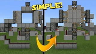 How to make a 3×3 door in minecraft