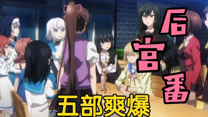 五部爽爆后宫番，high到不行。你都(ಡωಡ)看过吗