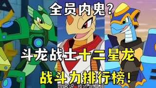 Who is the strongest among the twelve dragons? Dragon Fighter Strength Rankings!