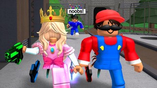 Mario and Princess Peach DESTROY Toxic TEAMERS..(Murder Mystery 2)