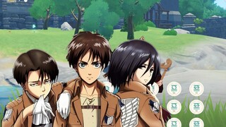 [Super Burning] 21-key Attack on Titan OP Red Lotus Bow Genshin Impact Performance (with sheet music