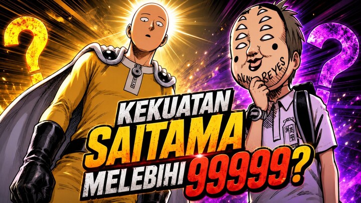 KEKUATAN SAITAMA GA BISA DIUKUR⁉️