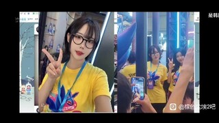 After being reported, the Korean cosplayers at the BW exhibition have changed into work clothes and 