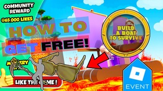 [Roblox Event 2022!] How to get a 24kGoldn Challenge Completed Badge in Build a Boat to Survive!