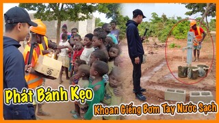 Quanglinhvlogs || Khảo Sát Tiến Độ Của Trường Học - Khoan Giếng Bơm Tay Cho Người Dân Bản Địa !!!