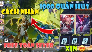 Liên Quân | Cách Nhận 1800 Quân Huy Miễn Phí Và Code Trang Phục Mới Nhất