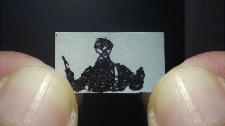I worked hard to draw the most mini ikun animation on the Internet