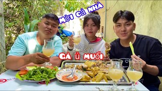 Ẩm Thực Gà Nổ Muối Cùng Các Chiến Hữu