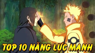 Top 10 Năng Lực Khả Năng Mạnh Nhất Trong Naruto Và Boruto | Phản Xạ Toàn Phần Trong Boruto