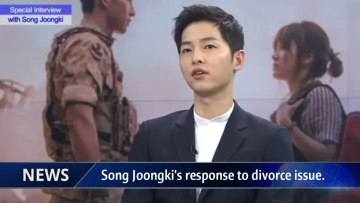 SONG JOONG KI talks about Divorce with Song Hye Kyo